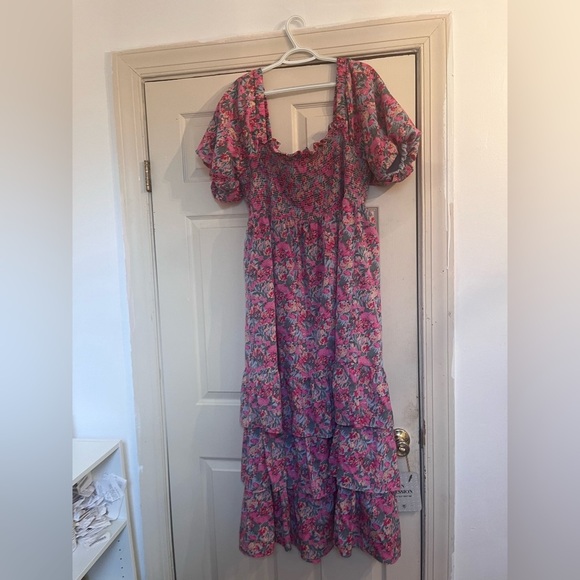English Factory Cottagecore Floral Dress Size Medium - Picture 2 of 4